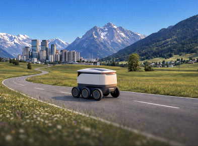 Hyperzod delivery robot